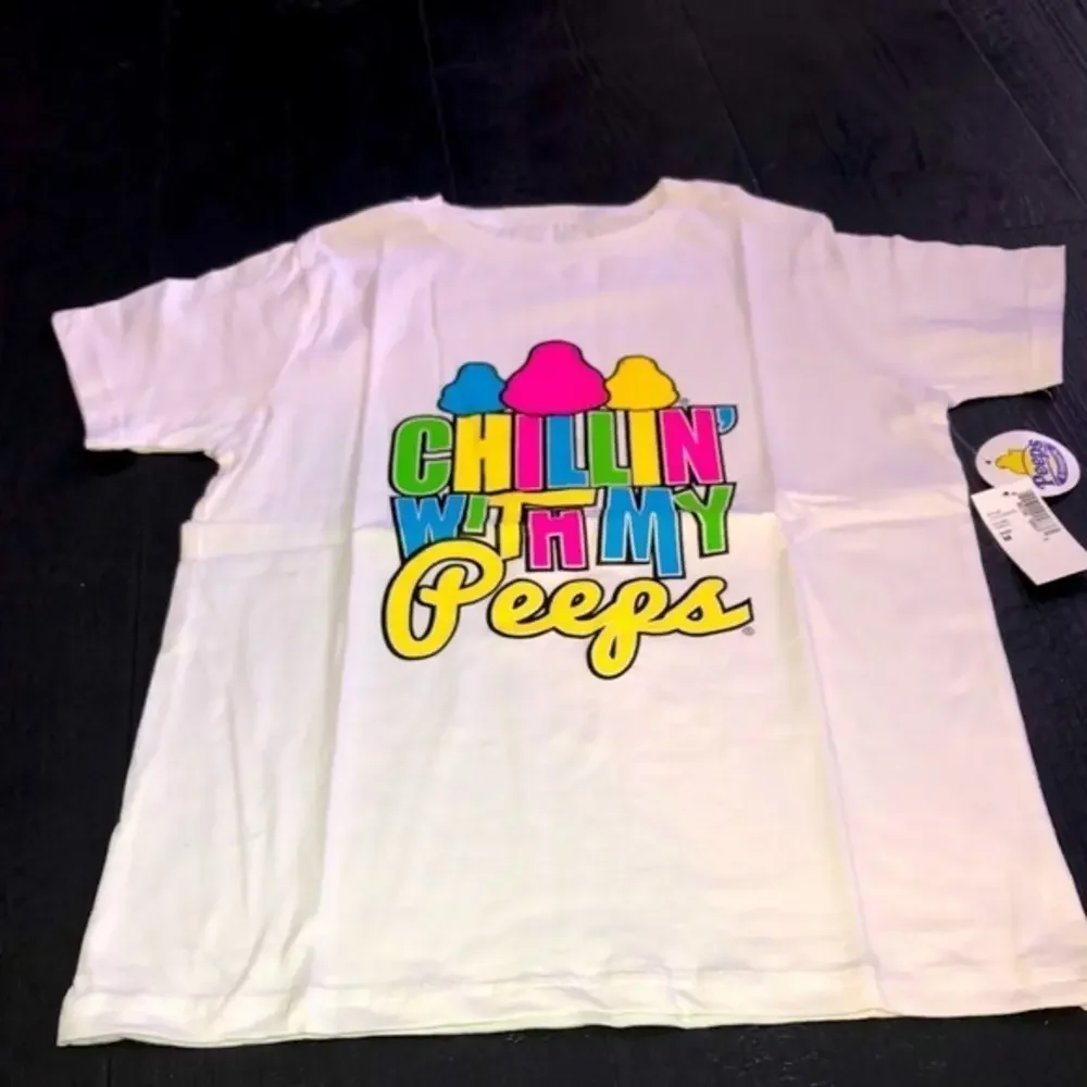 The Children’s Place Kids Peeps‎ Easter Chics Tee T- Shirt Girls Medium New